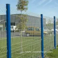 Green PVC Coated Welded Wire Mesh Fence